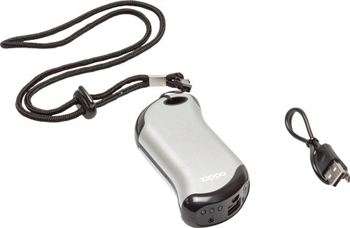 ZIPPO HEATBANK 9S PRO RECHARGEABLE HAND WARMER SILVR