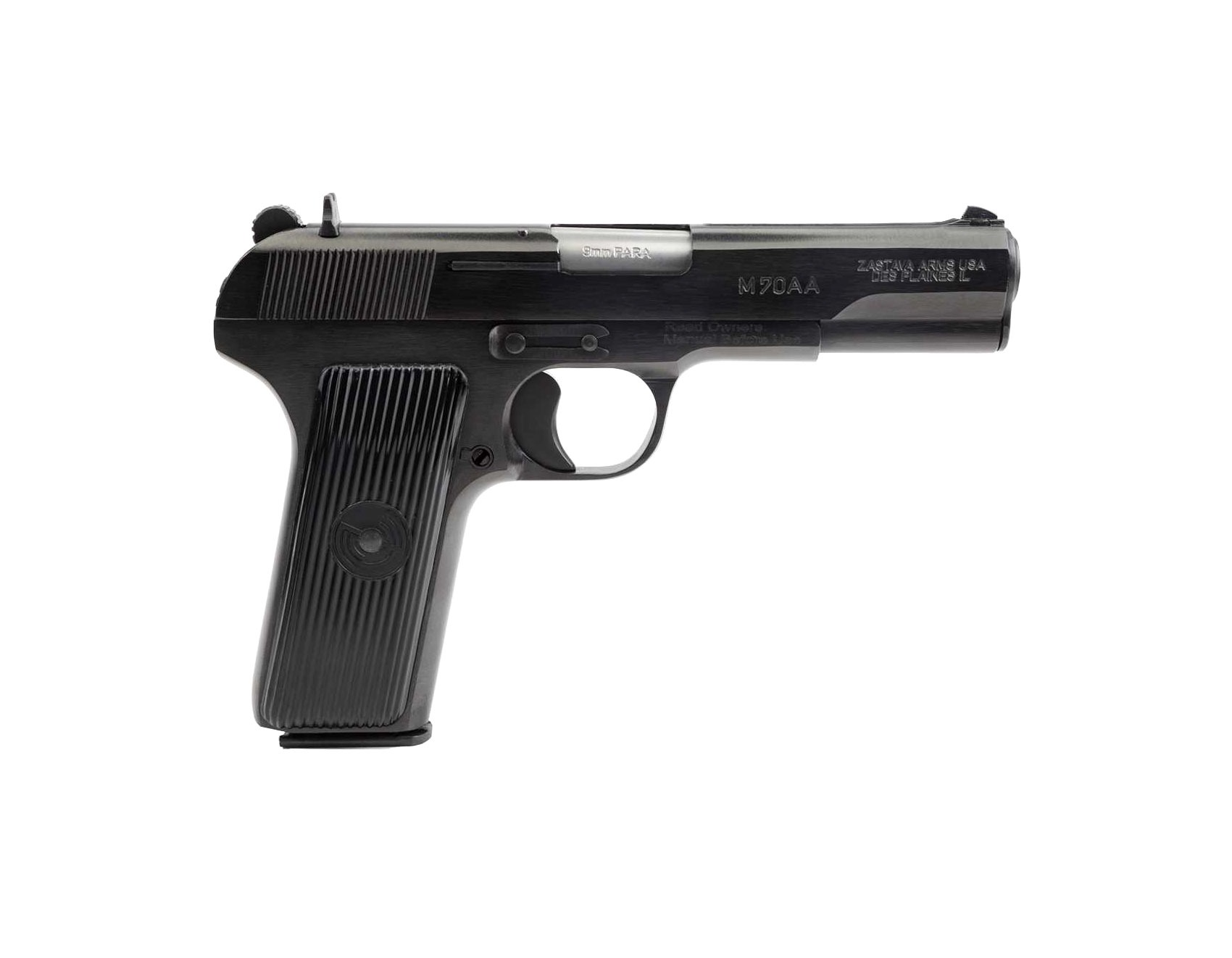 ZASTAVA M70AA 9MM BLUED PISTOL