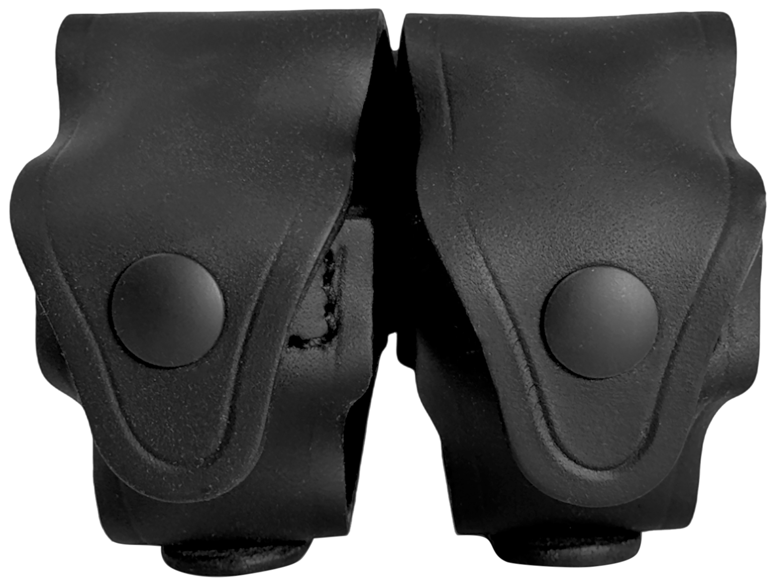 1791 Gunleather RVSLDSBLA Speed Loader Double Carrier Black Steerhide Compatible w/ 5/6 Shots