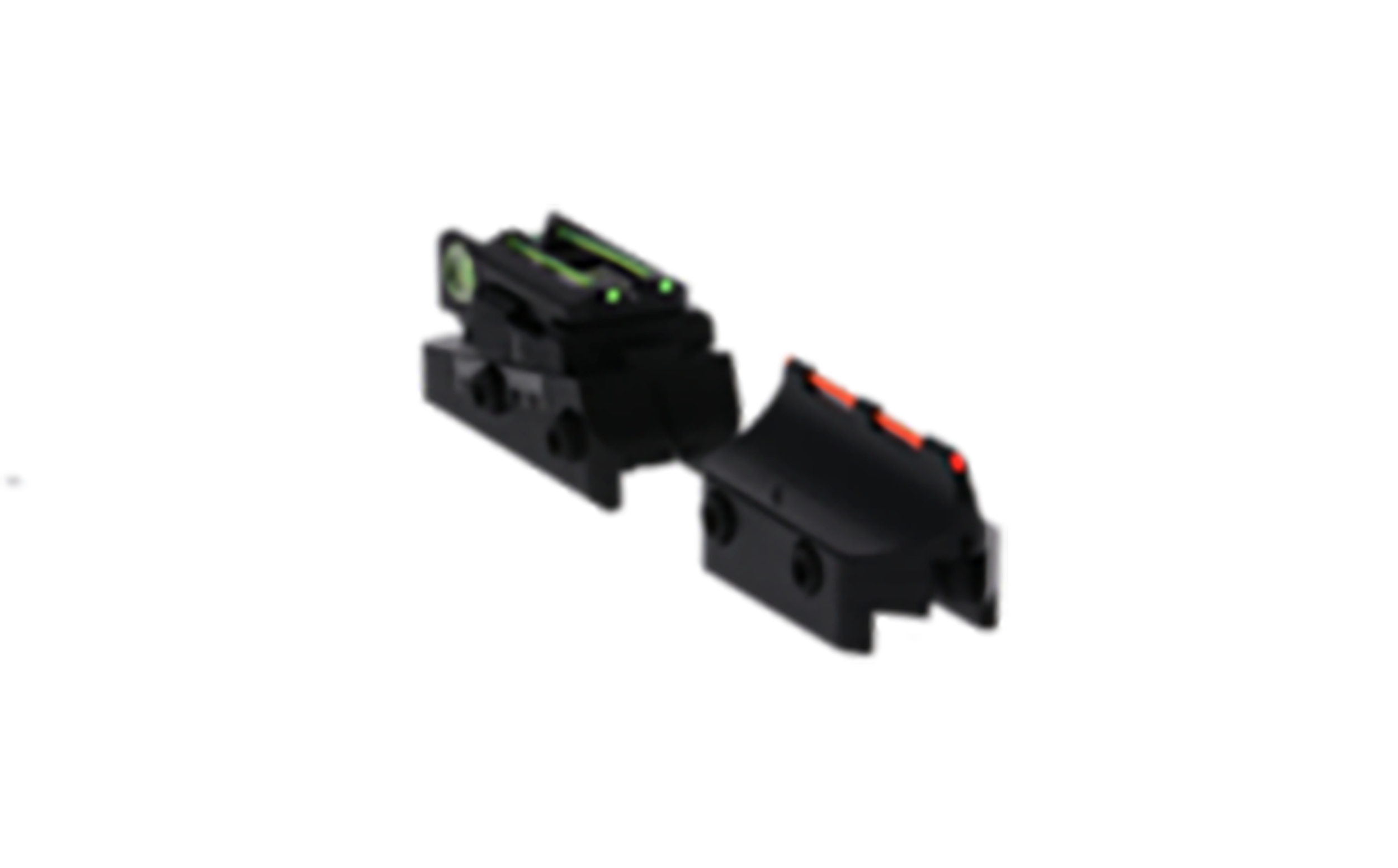 Truglo TG960 Tru-Point Extreme Deer/Turkey Universal Shotgun Red Fiber Optic Green Fiber Optic Black