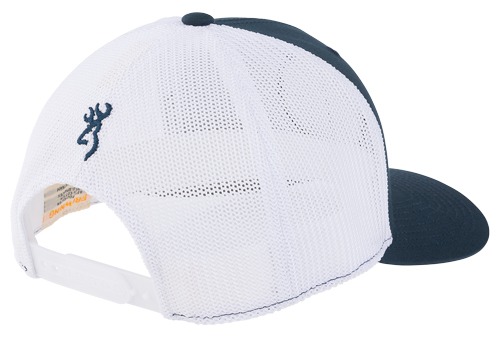 BROWNING CAP FREEDOM 110 MESH BACK CIRCLE PATCH NAVY/WHITE*