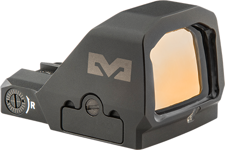 Meprolight USA 901141271 MPO F Black 1x, 3 MOA/33 MOA Bullseye/Ring 3 MOA Red Dot/33 MOA Bullseye/Ring Reticle