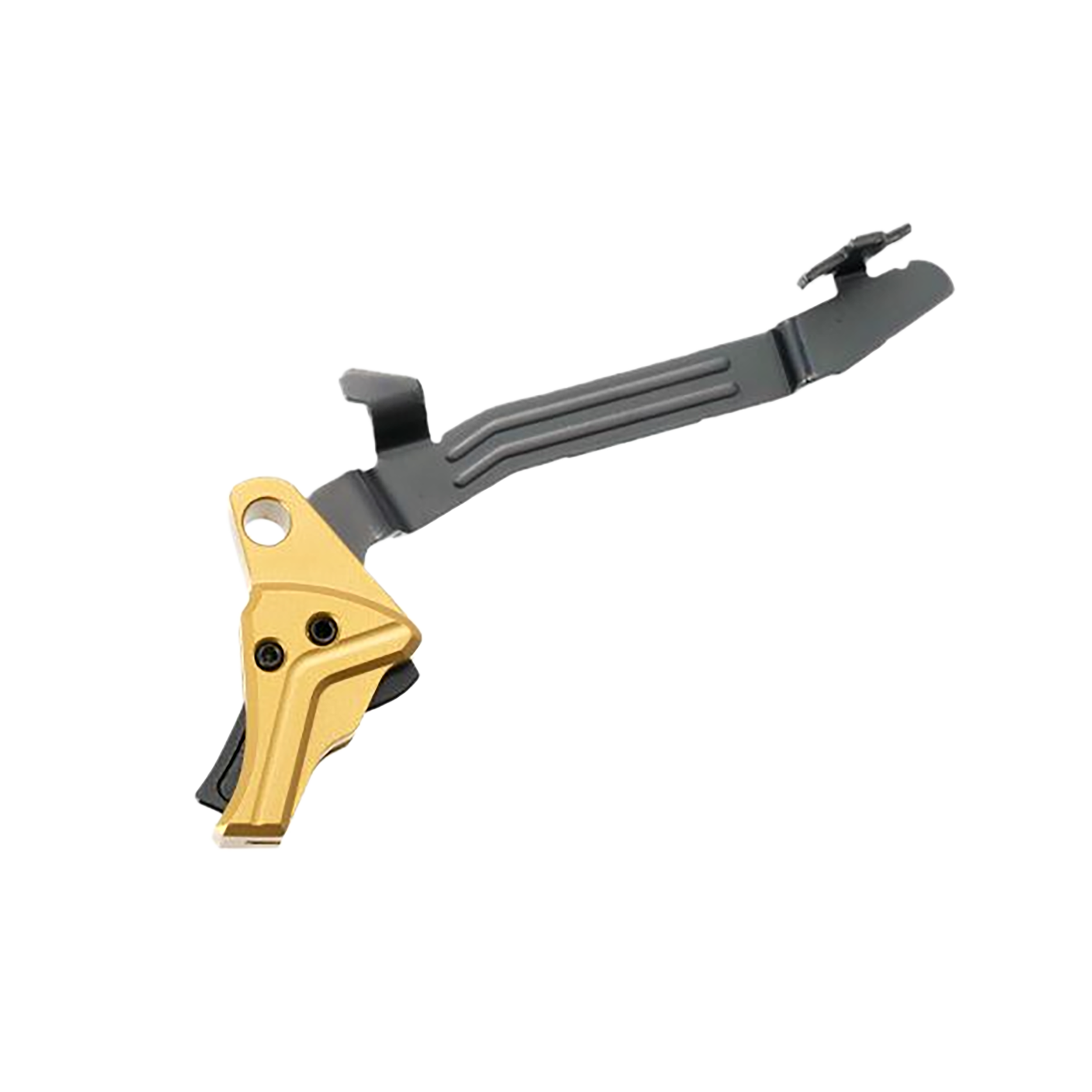Tyrant CNC TDG43TRIGGOLDBLKBAR I.T.T.S  Gold/Black Fits Glock 43/43x/48