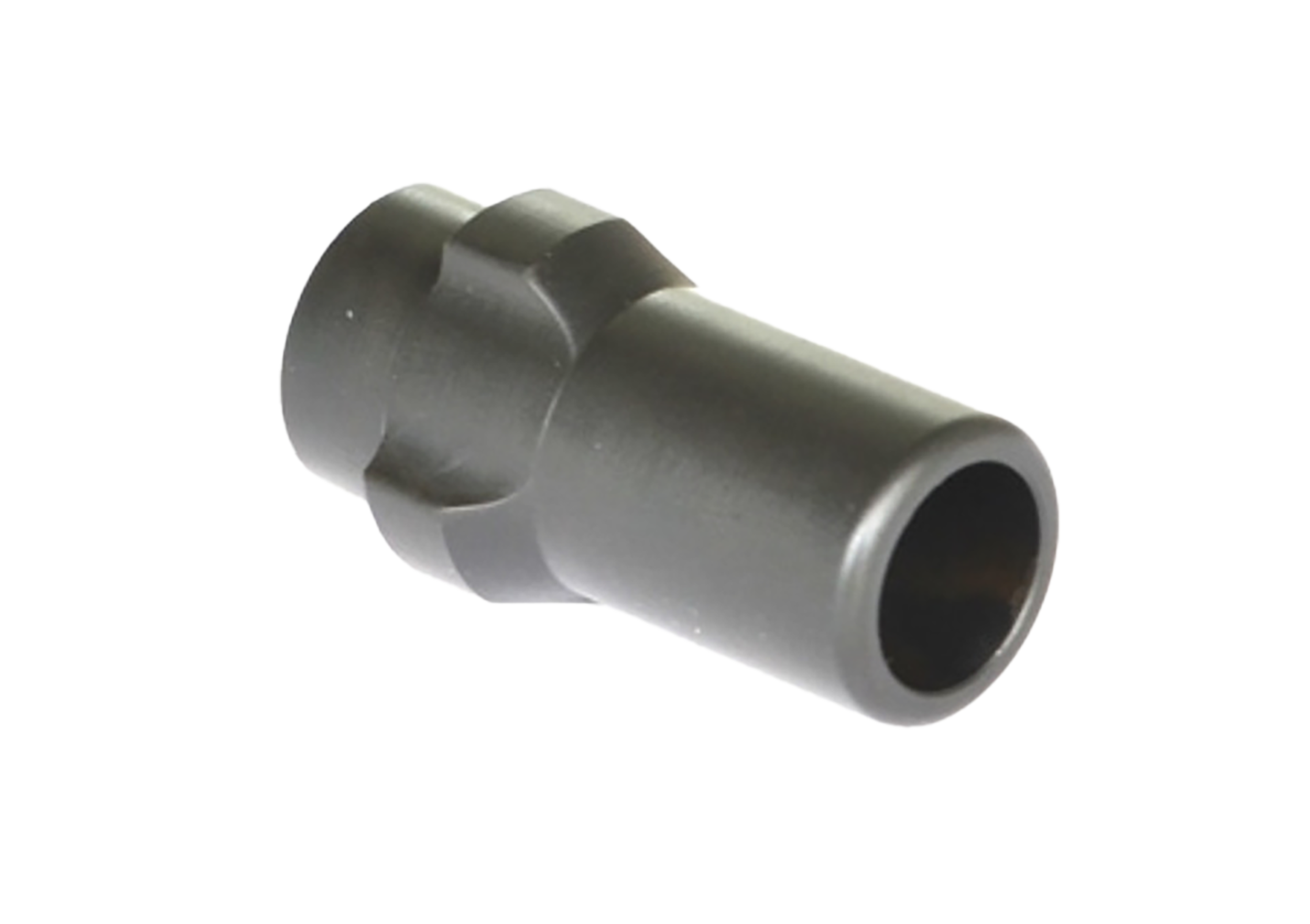 Griffin Armament 3L1228 3-Lug  9mm Luger 1/2"-28 tpi 17-4 Stainless Steel Black Melonite QPQ