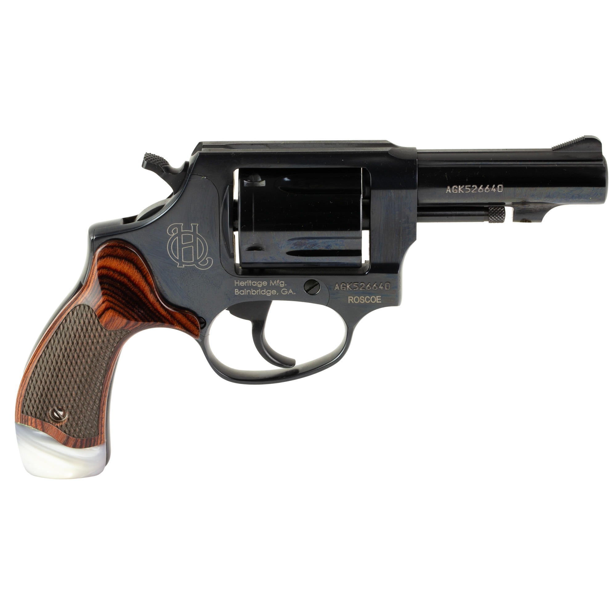 HERITAGE ROSCOE 38SPL 3" 5RD ROSEWOD