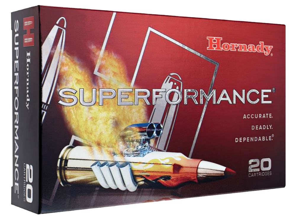 Hornady 80990 Superformance 308Win 165gr Copper Alloy eXpanding 20 Per Box/10 Case