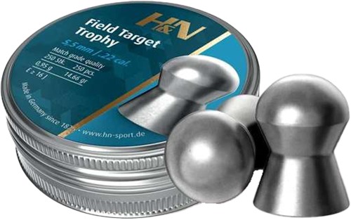 H&N FIELD TARGET TROPHY 22 14.66 GRAIN 250 PACK
