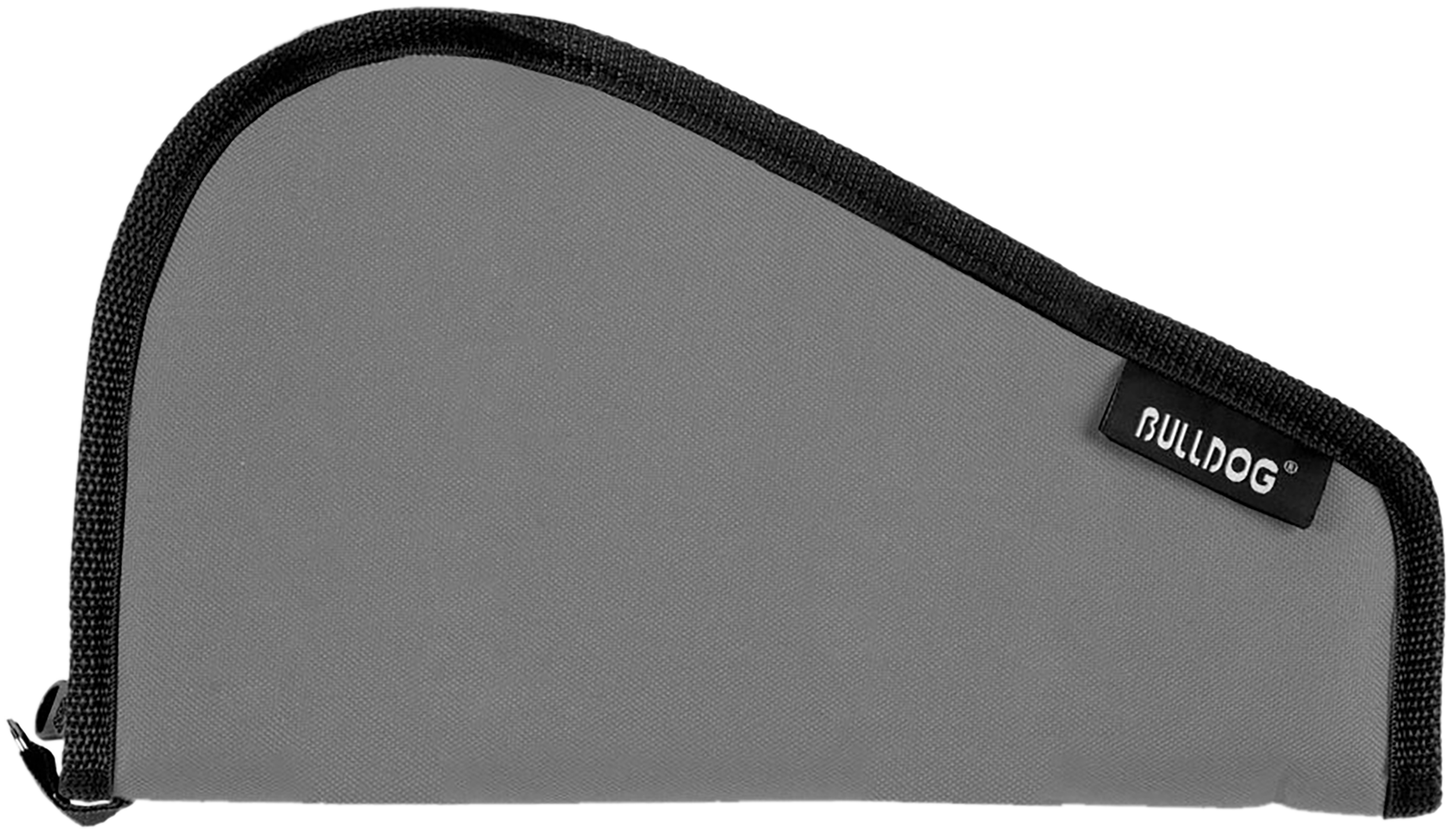 Bulldog BD610 Pistol Rug  Small 12" Gray w/ Black Trim Water-Resistant Nylon