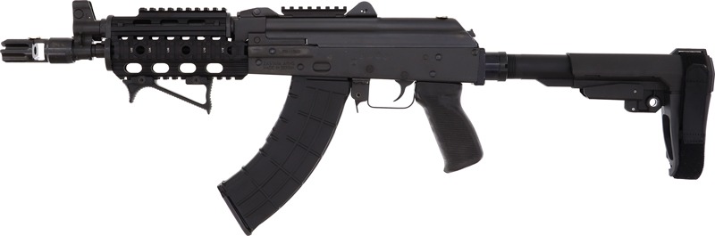 ZASTAVA ZPAP92 PISTOL 7.62X39 10" 30RD QUAD RAIL SB3 BRACE