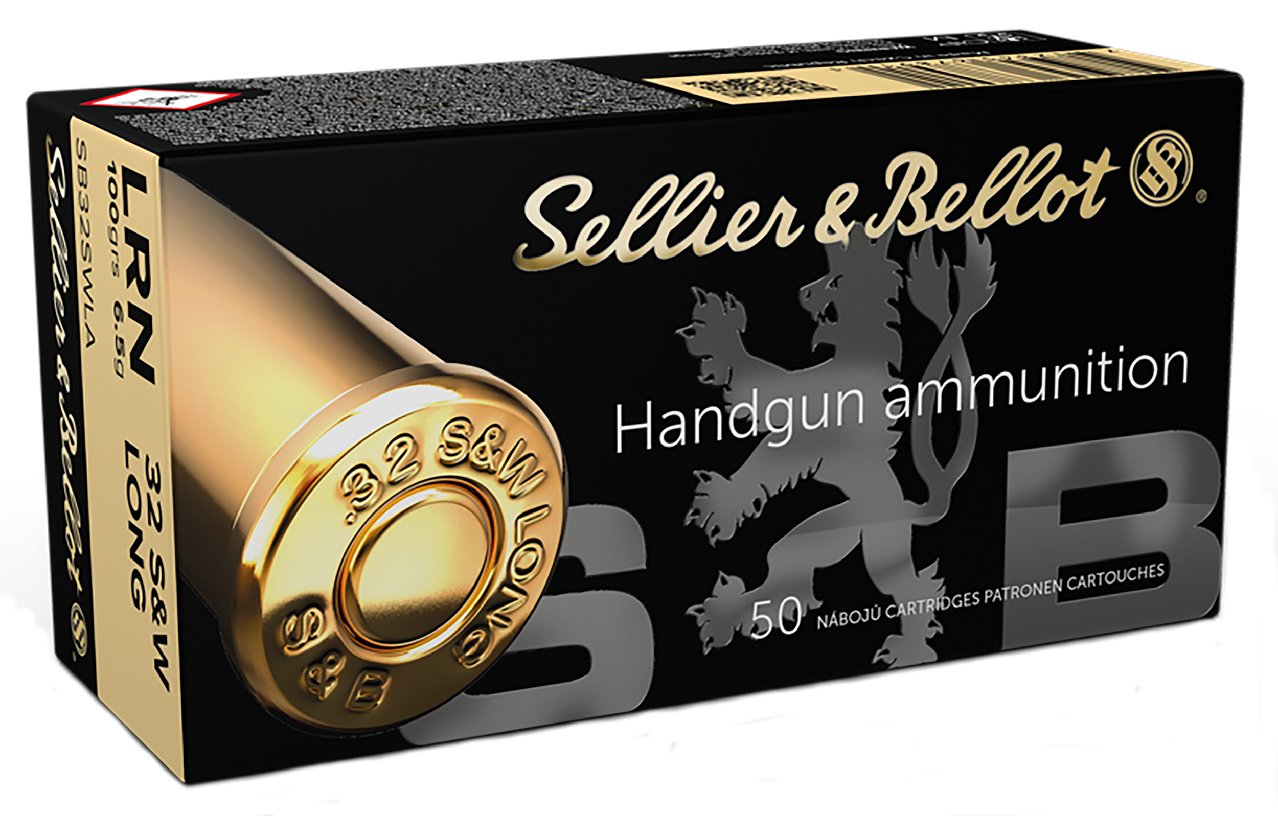 Sellier & Bellot SB32SWLA Handgun  32S&WLong 100gr Lead Round Nose 50 Per Box/30 Case