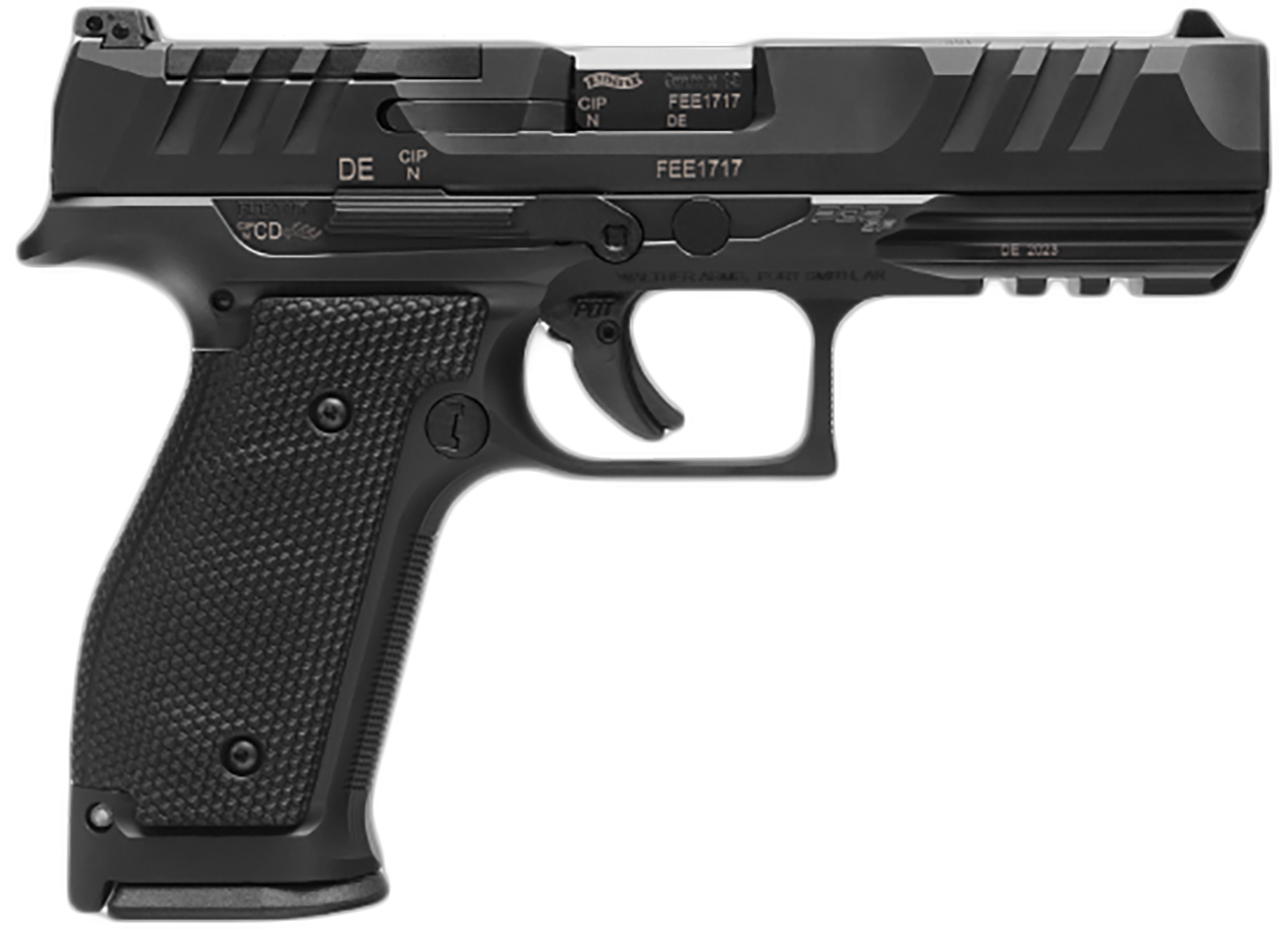 Walther Arms 2872285 PDP SF Full Size Frame 9mm Luger 18+1 4.50"