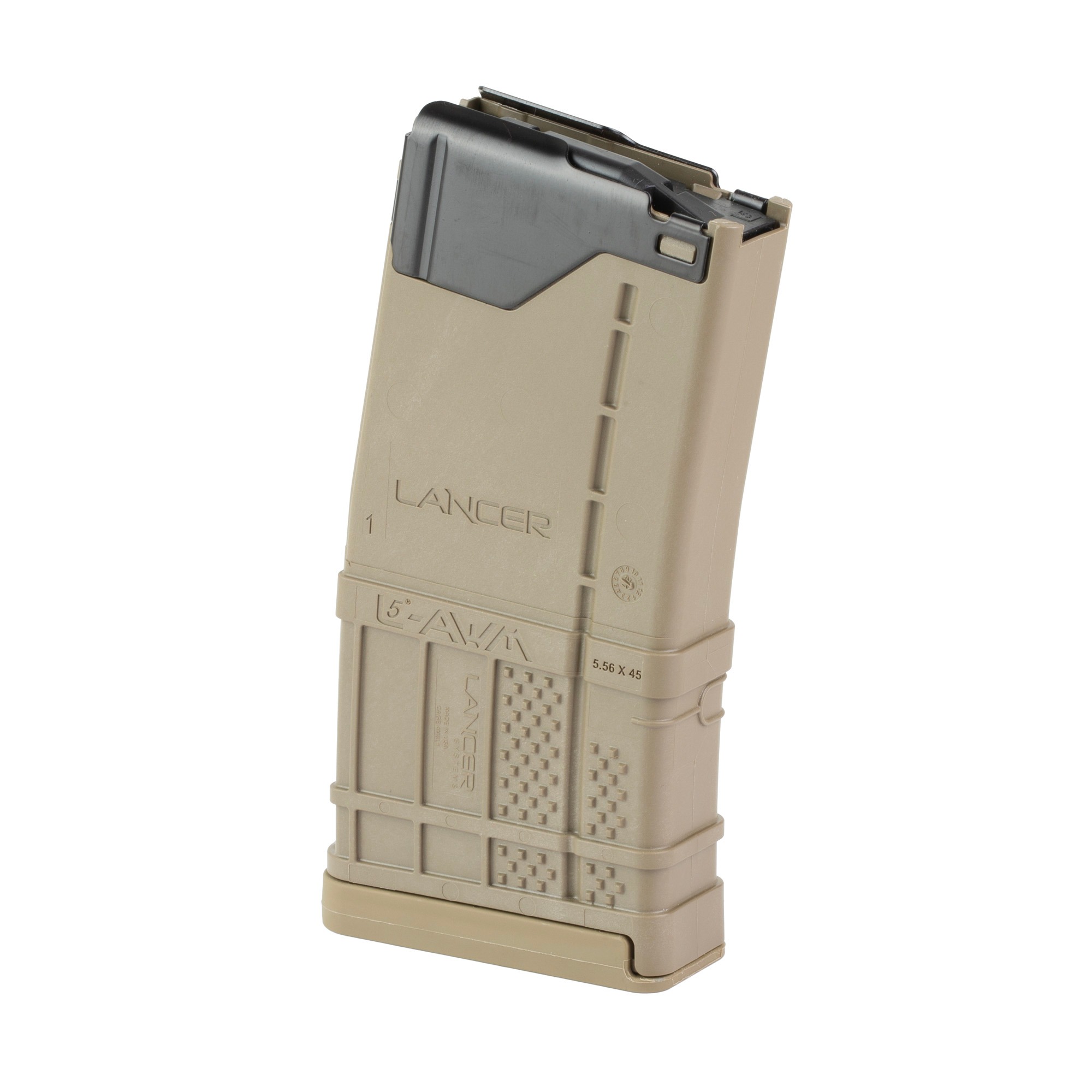 LANCER L5AWM 223REM 5RD OPAQUE FDE