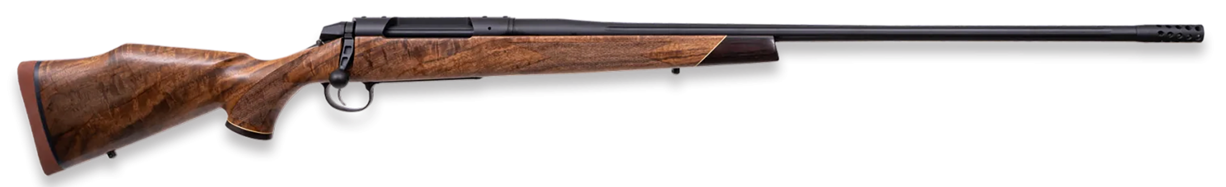 Weatherby 3WASD7MMPR6B 307 Adventure SD Full Size 7mm PRC 3+1 26" Black Cerakote Fluted Threaded Barrel, Graphite Black Cerakote Drilled & Tapped Stainless Steel Receiver, Fixed Walnut Stock