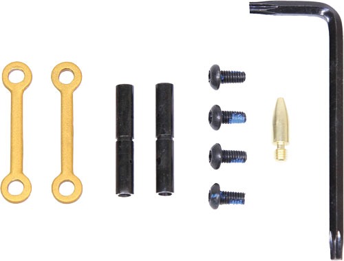 GUNTEC AR15 ANTI ROTATION PIN SET ANODIZED GOLD!