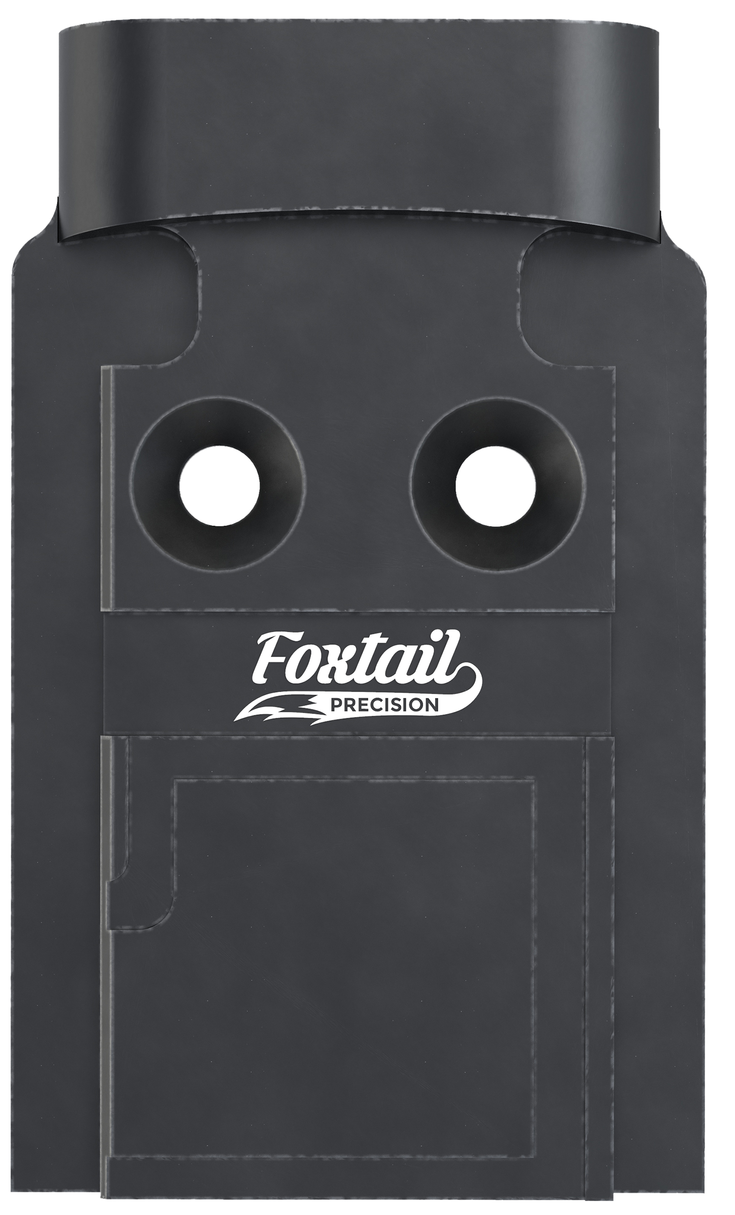 Foxtail Precision 100008 Red Dot Adapter Plate for Optics-Ready Pistol  Black Anodized Glock MOS