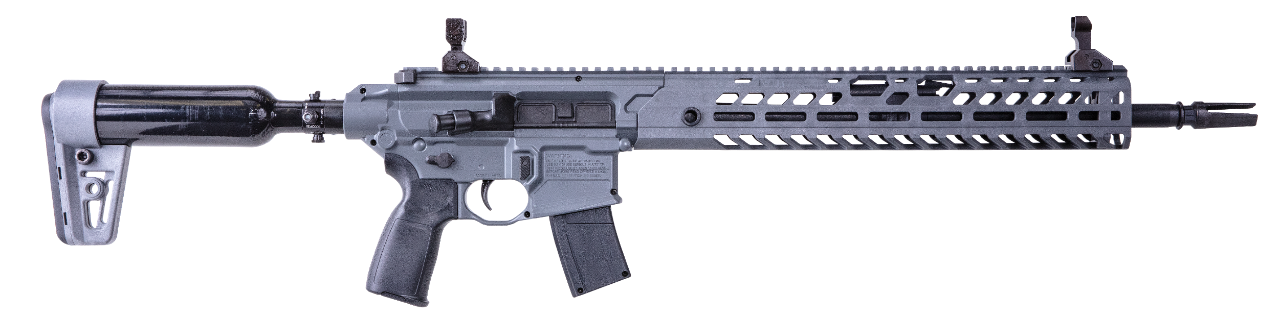 Sig Sauer Airguns AIRVIRTUS22 MCX Virtus Air  PCP 22 Pellet 30rd Black