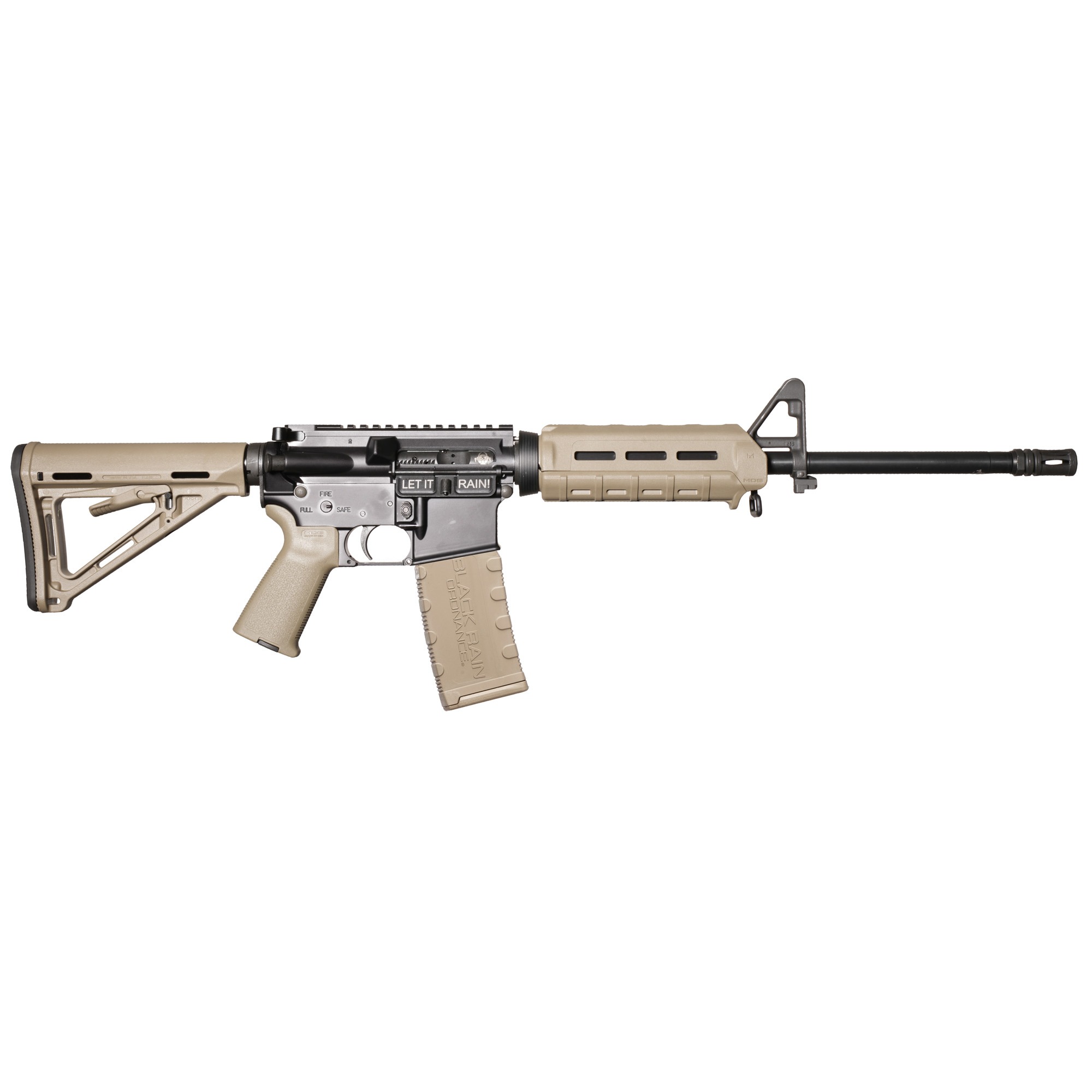 BRO A2 556NATO 16" 30RD BLK/FDE