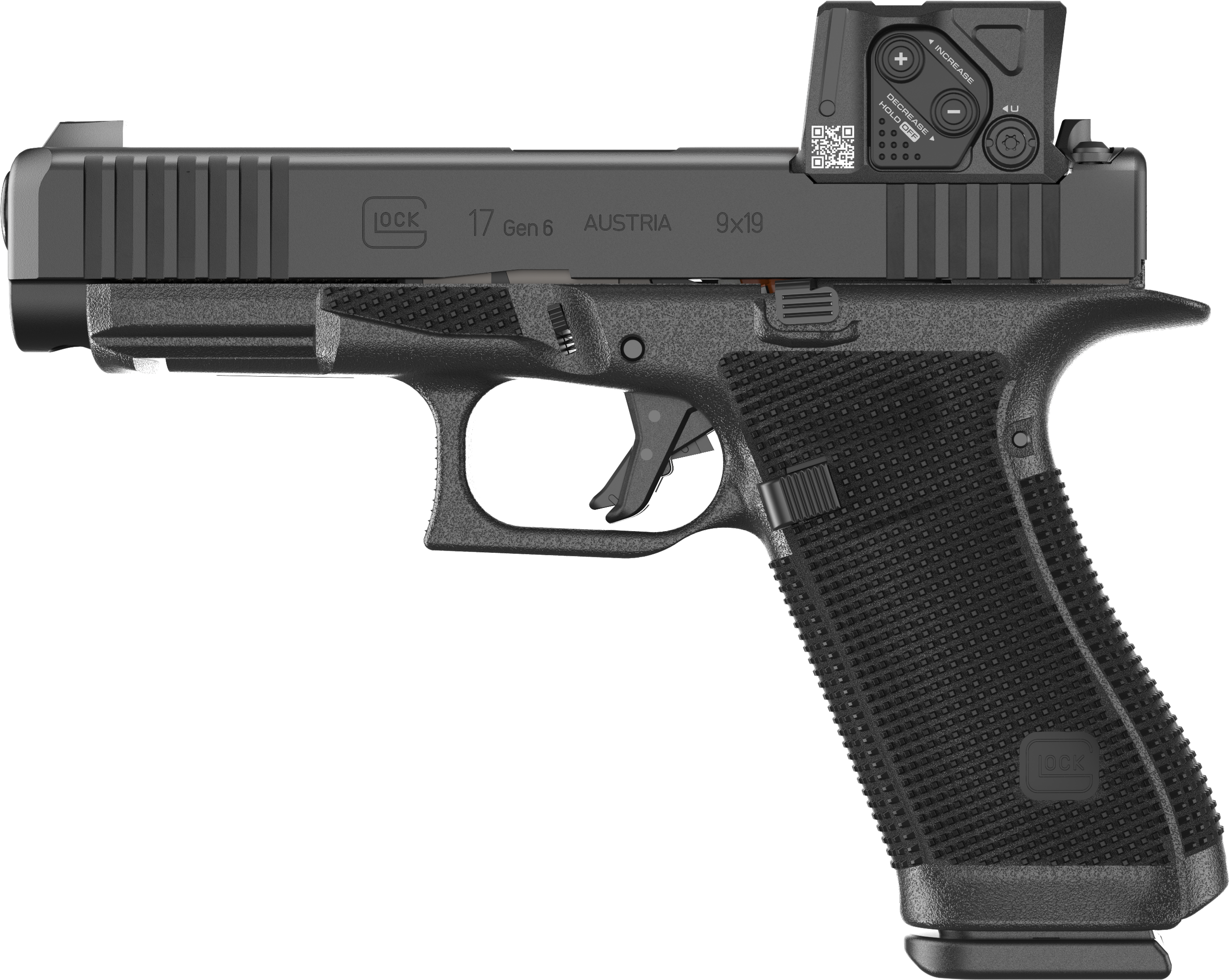 Glock G17 Gen6 9mm 4.49" 17rd Aimpoint COA Pistol