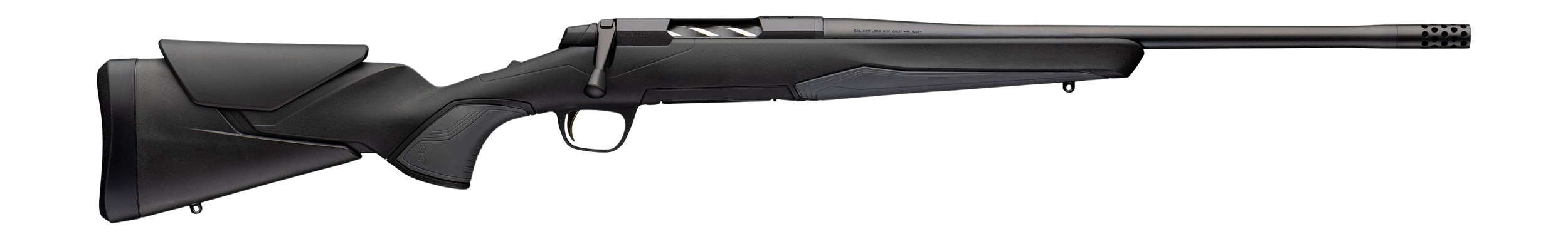 Browning 036131229 X-Bolt 2 Hunter SPR 300 Win Mag 3+1 22" Matte Blued Threaded Barrel & Steel Drilled & Tapped Receiver, Matte Black Adj Vari-Tech Synthetic Stock, Right Hand