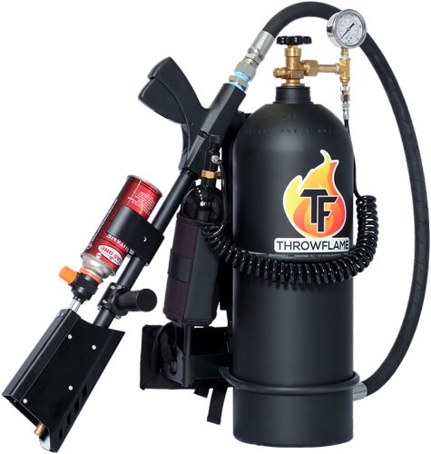 THROWFLAME XL 18 FLAMETHROWER MIDNIGHT BLACK!