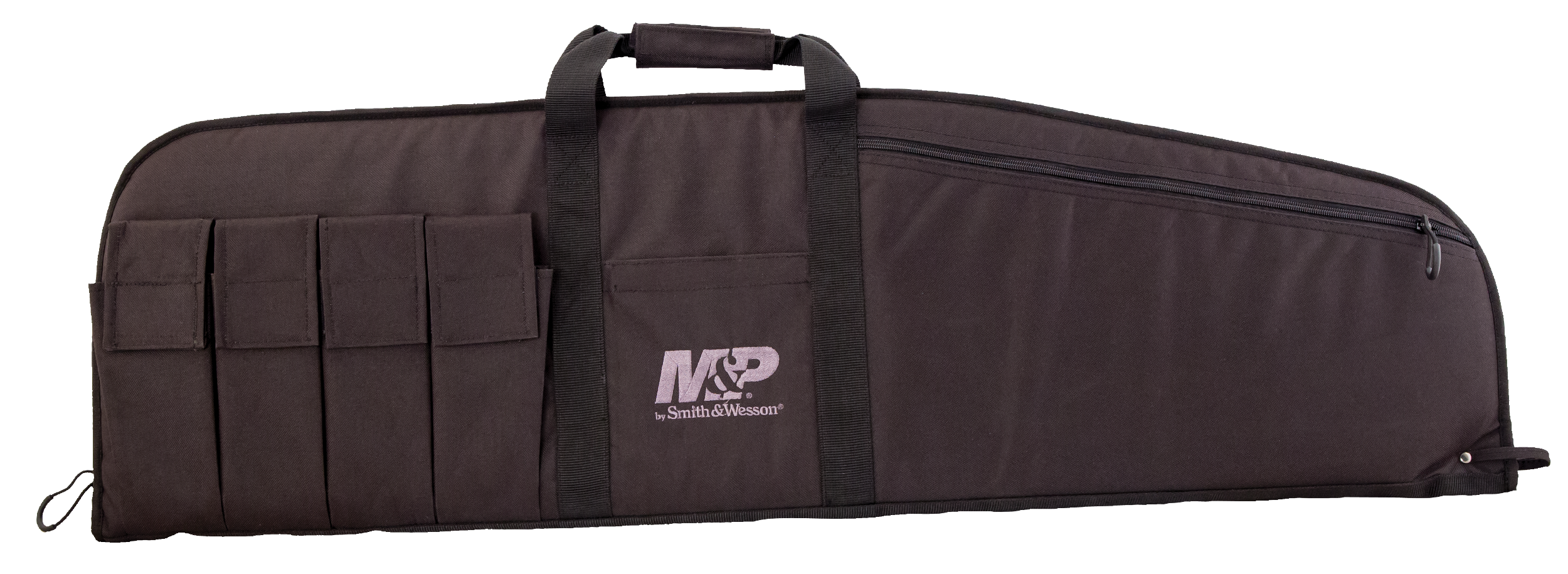 M&P Accessories 110015 Duty Series Medium Case Black Nylon Foam Padding