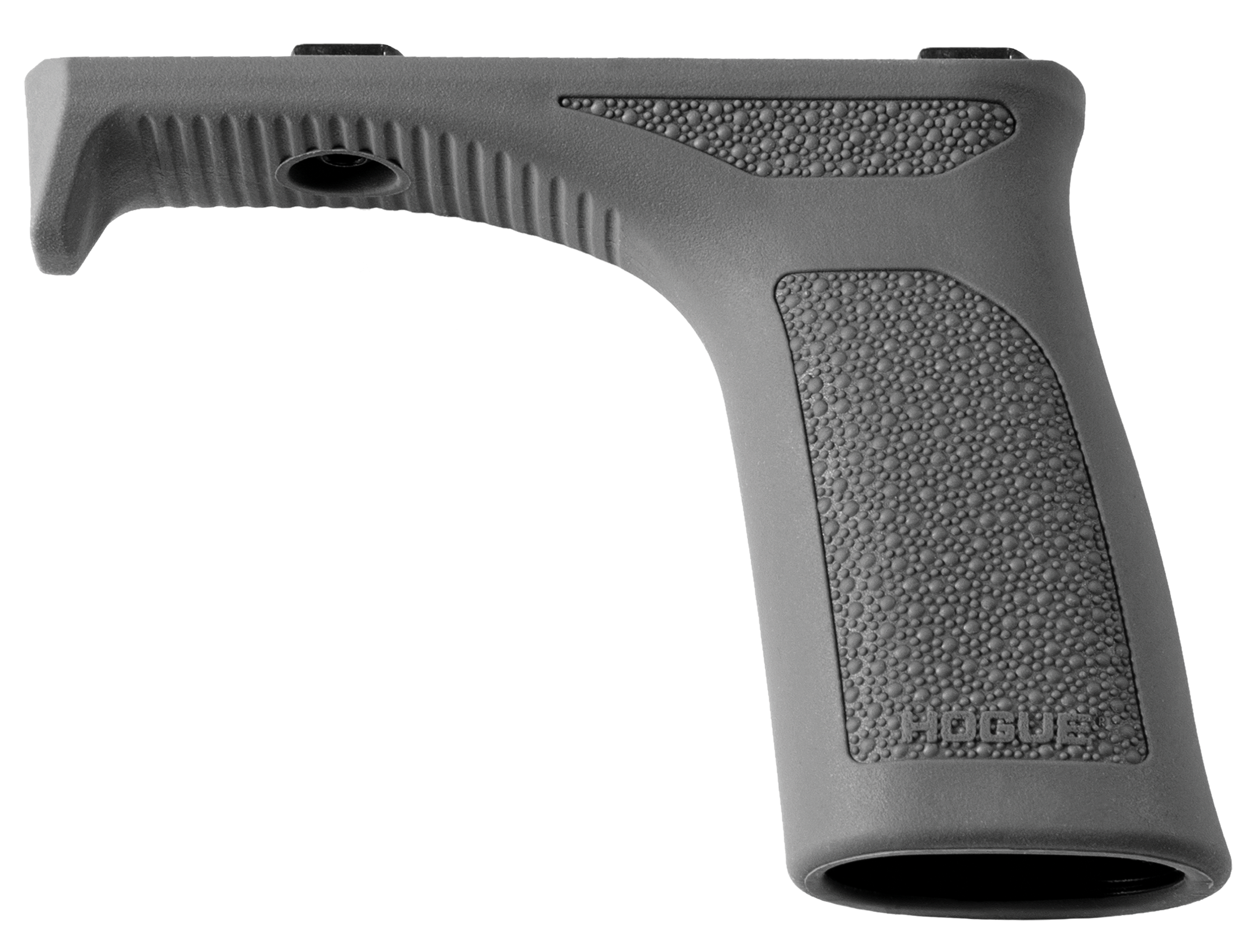 Hogue 13132 Hybrid Forend Grip Gray Overmolded Rubber
