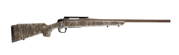 CVA CR3987MOBL Cascade XT 350 Legend 4+1 22" Midnight Bronze Cerakote Fluted Threaded Steel Barrel & Receiver w/Picatinny Rail, Mossy Oak Bottomland Adjustable Synthetic Stock, Right Hand