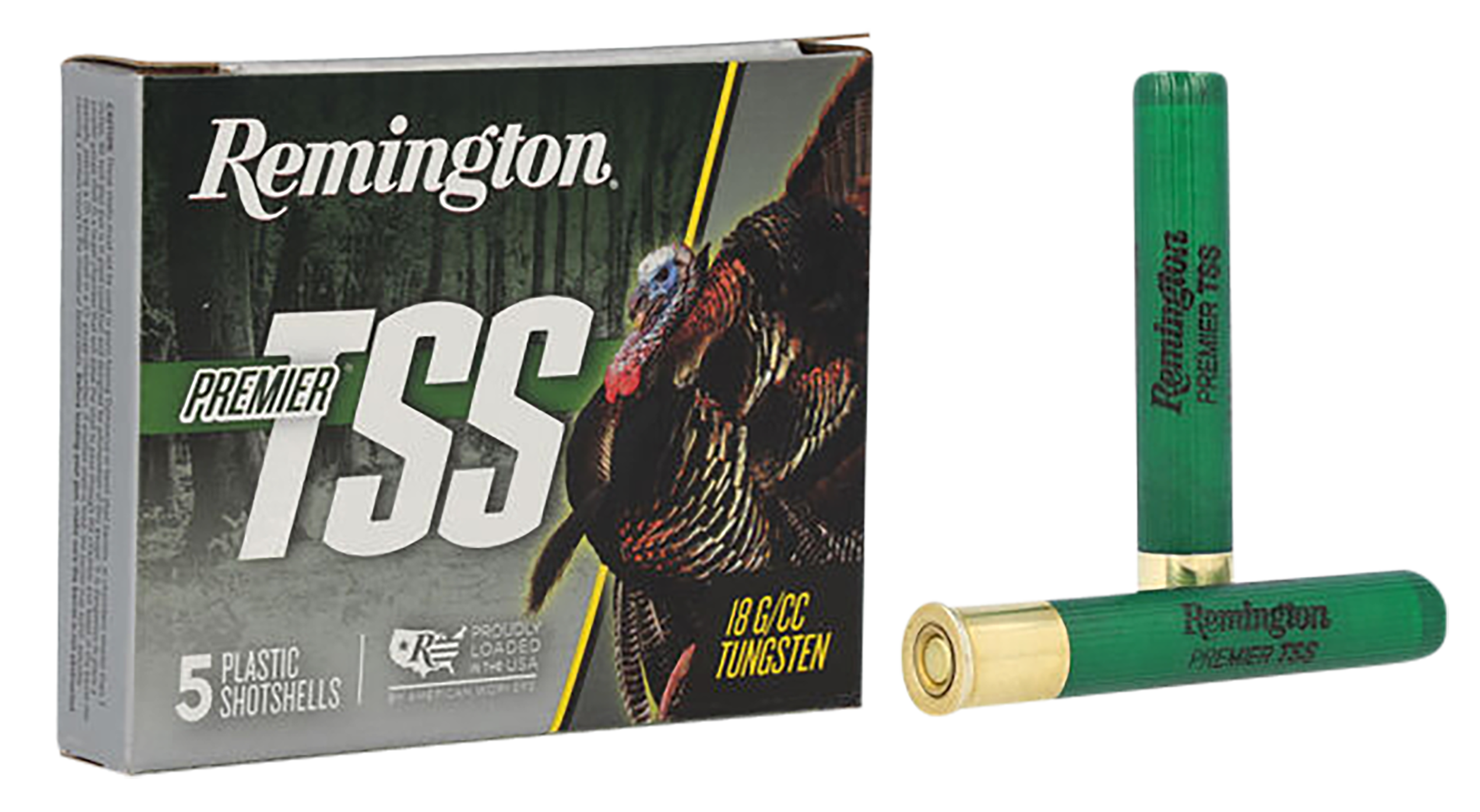 Remington Ammunition 28069 Premier TSS Turkey 410 Gauge 3" 13/16 oz Tungsten 9 Shot 5 Per Box/ 10 Cs