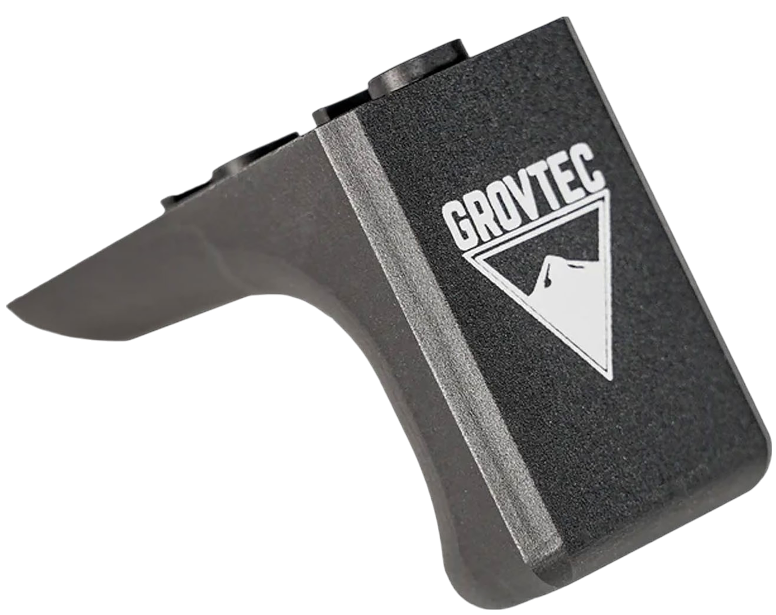 GrovTec US Inc GTHM321 G-Stop Reversible Hand Stop Black Anodized Aluminum