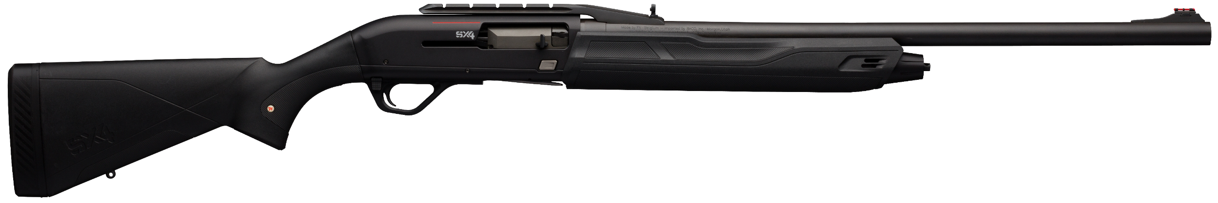 Winchester Repeating Arms 511215340 SX4 Cantilever Buck 12 Gauge 4+1 3" 22" Full-Rifled Barrel Matte Black Rec Black Stock Right Hand (Full Size) Includes Cantilever Mount