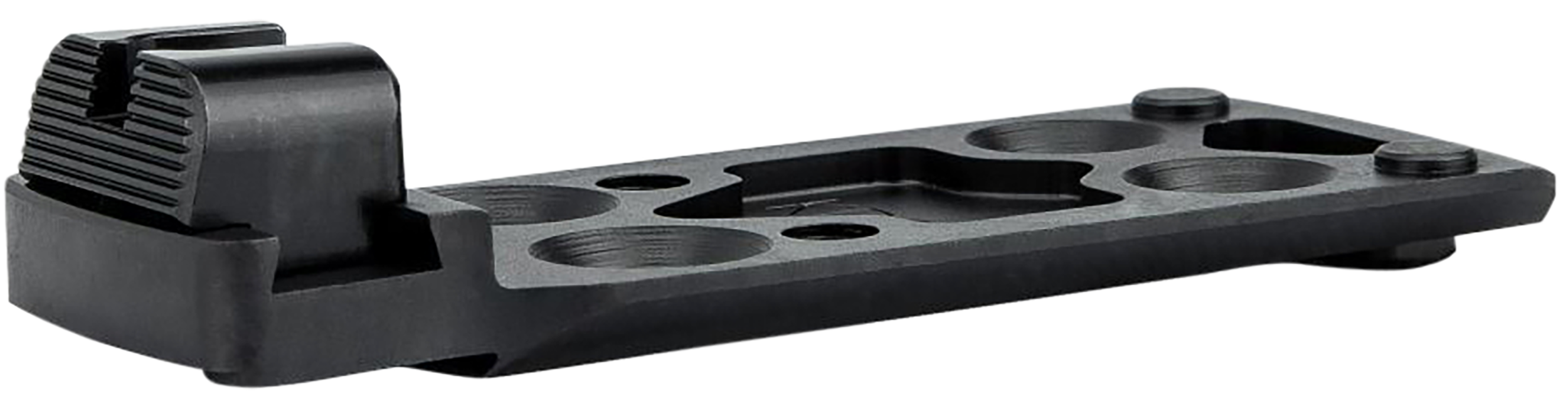Kimber Mfg.,inc 4200423 KDS9C Dovetail Rear Sight Optic Plates Kit  Black/Blank Rear Sight