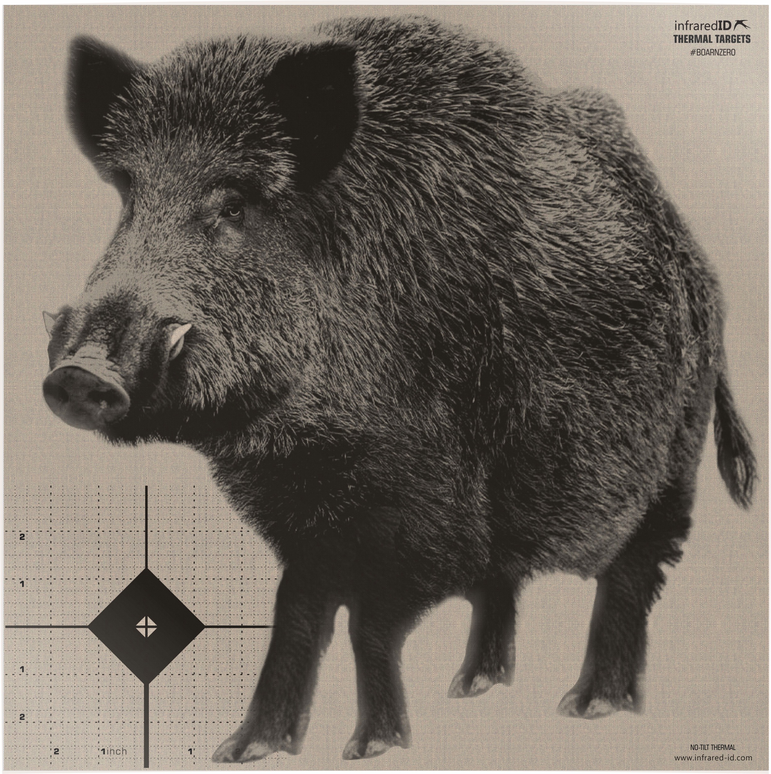 Infrared-ID Boar and Zero Thermal Target Set