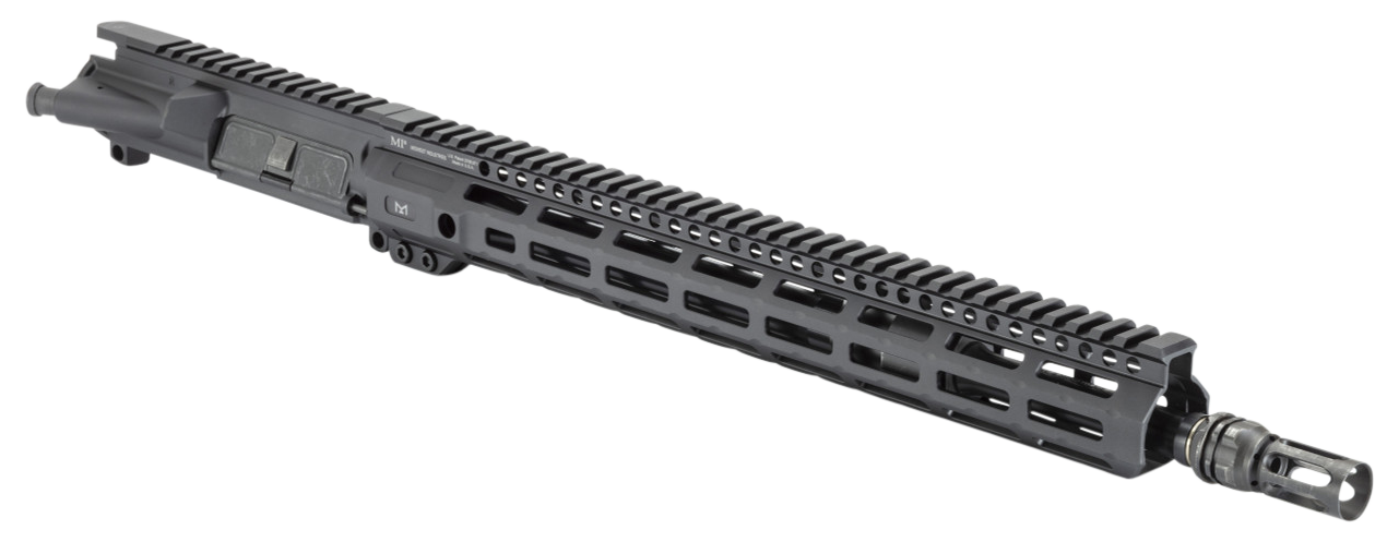Gemtech 13833 GVAC Upper Receiver 5.56x45mm NATO 16.10", Black, 15" M-LOK Handguard, ETM Flash Hider, BCG Included