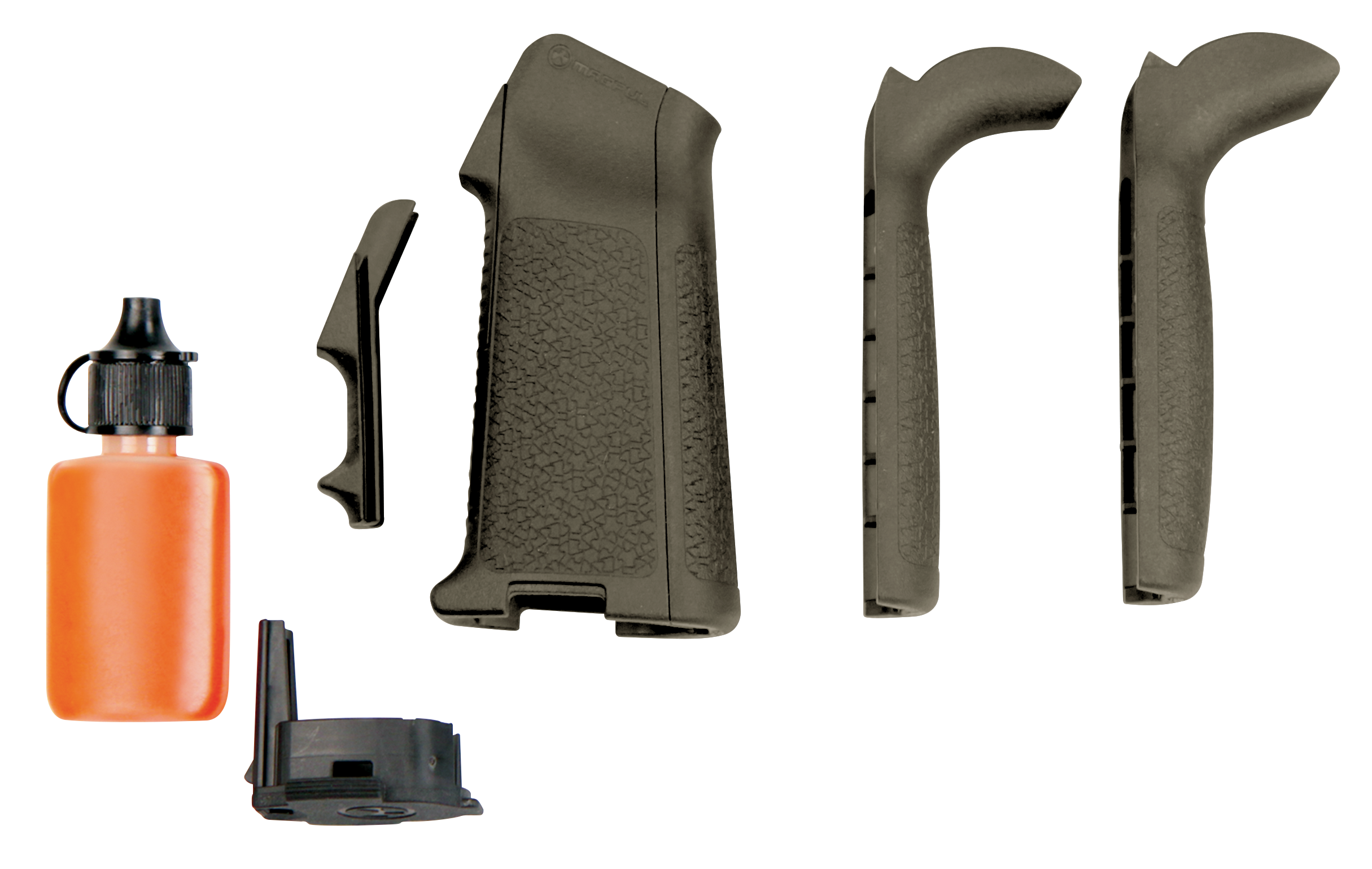 Magpul MAG521-ODG MIAD Type 2 Gen 1.1 Grip Kit Polymer Aggressive Textured OD Green for AR Platform