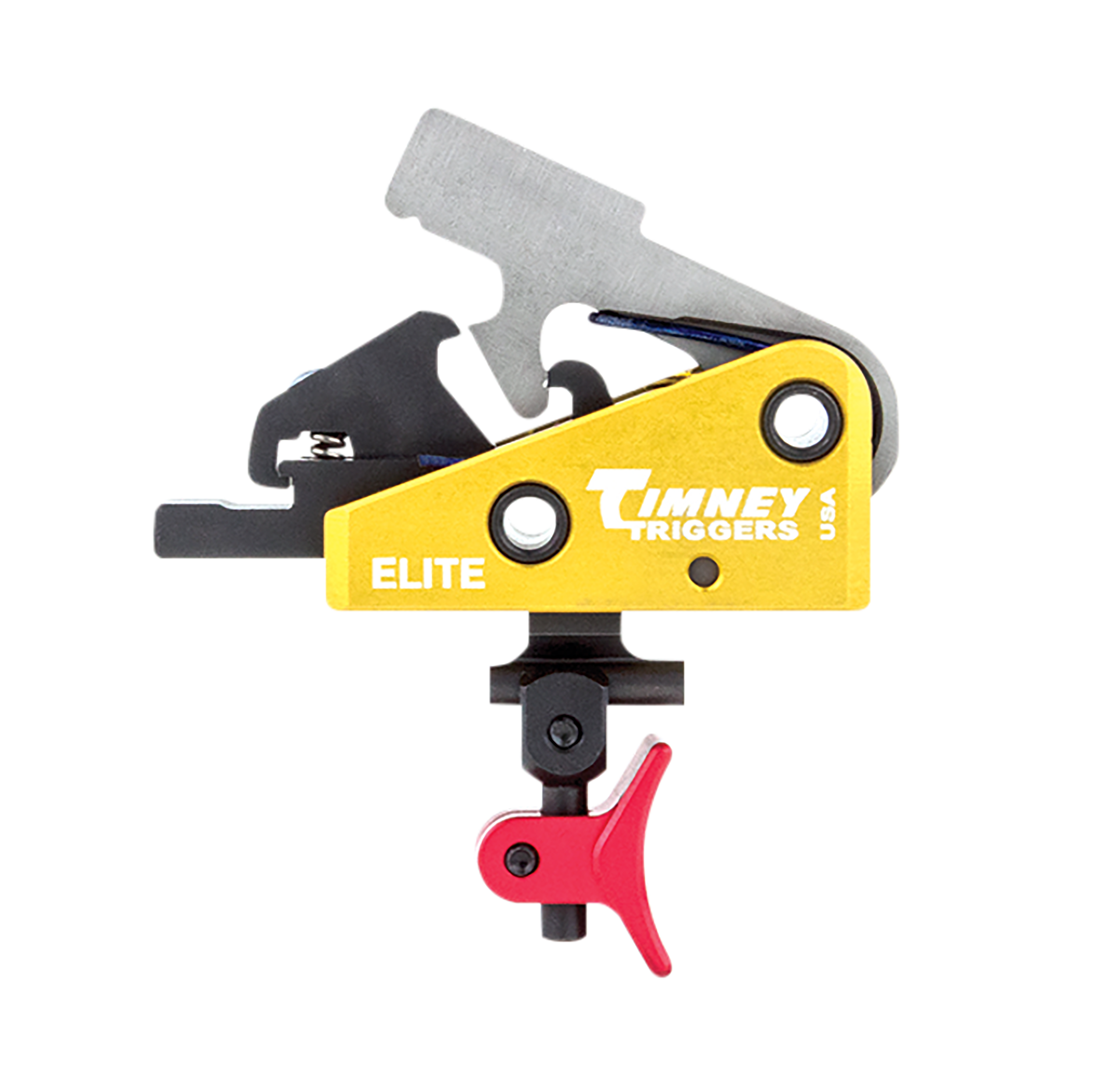 Timney Triggers 660CE Calvin Elite 1.50-2 lbs Draw Weight & Black/Gold Finish for AR-Platform