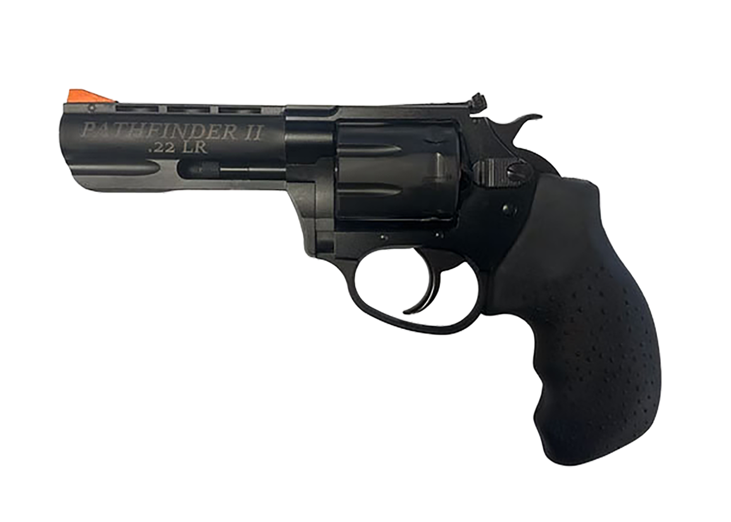 Charter Arms 12335 Pathfinder II Small Frame 22 Mag 8 Shot 3.50" Black Passivate Steel Barrel & Cylinder, Black Passivate Aluminum Frame, Black Rubber Grip, Exposed Hammer