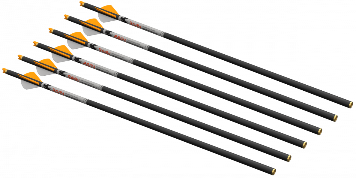 Ravin Crossbows R121 R500/50X Series Arrows .001" 6 Pack