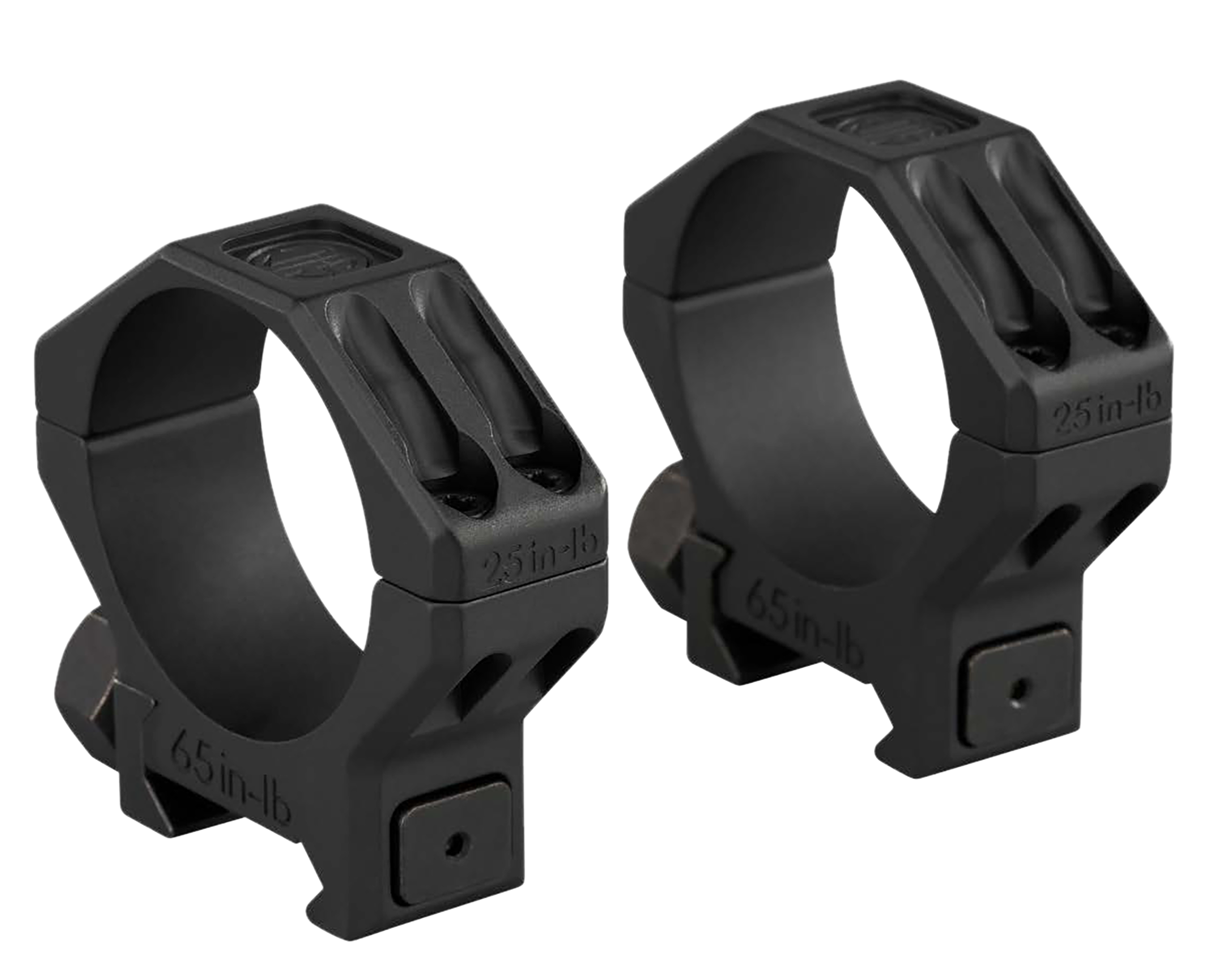 Sig Sauer Electro-Optics SOA65002 Alpha 6 Scope Ring Set Black Stainless Steel 35mm Tube Medium