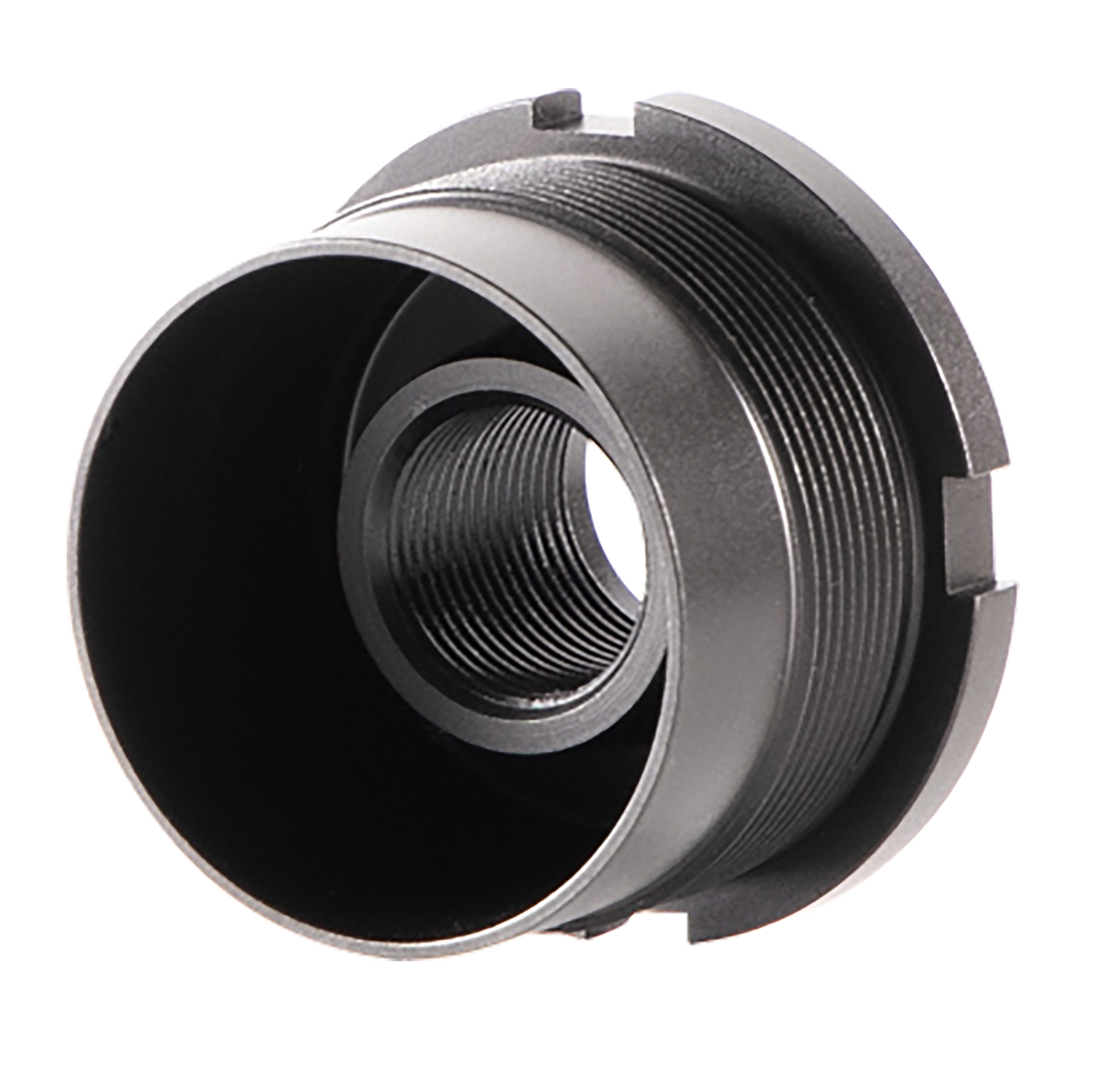 Dead Air DA410 Ghost Fixed Mount Black Cerakote 1/2"-28 tpi