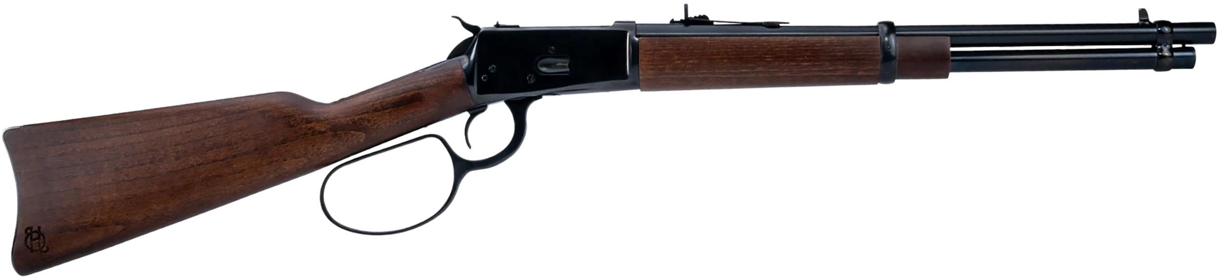 Heritage Mfg H92045161 92 Ranch Hand 45 Colt (Long Colt) 8rd 16.50" Black Polished Steel Barrel, Black Polished Alloy Steel Receiver, Fixed Hardwood Stock