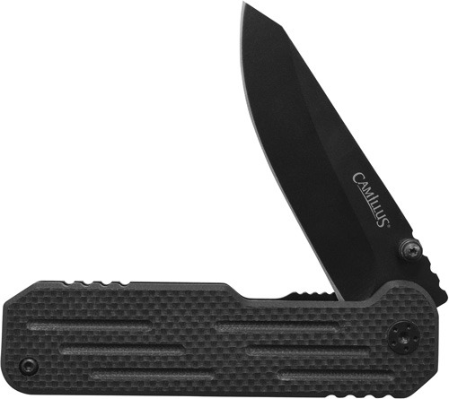 CAMILLUS CHOFF DROP POINT 2.75" SS BLADE NYLON BLACK