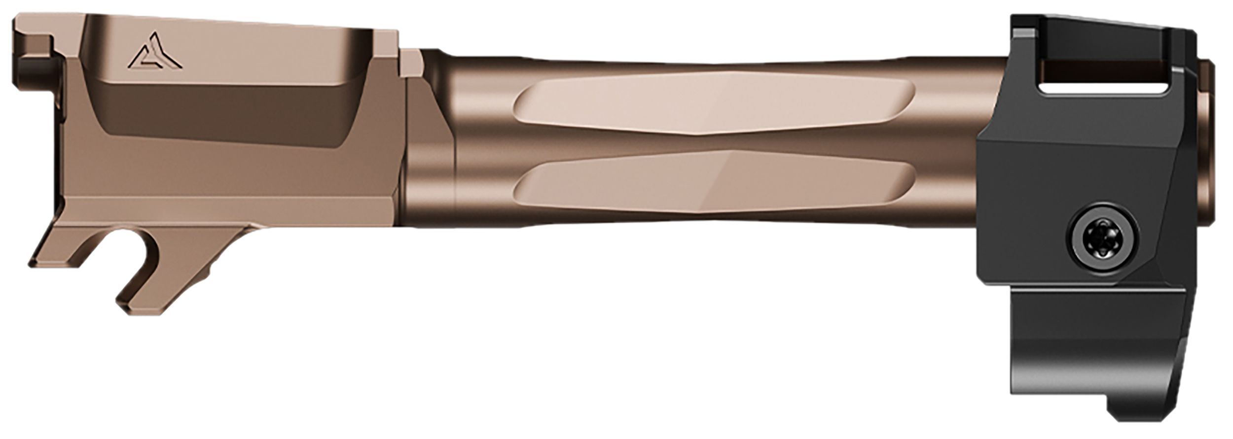 Radian Weapons R0836 Ramjet & Afterburner Combo 3.10" Ported Bronze Stainless Steel, Fits Sig P365