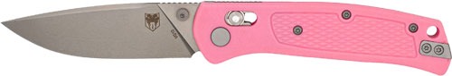 COBRATEC EDC SCOUT BAR LOCK 3.12" PINK STAINLESS STEEL