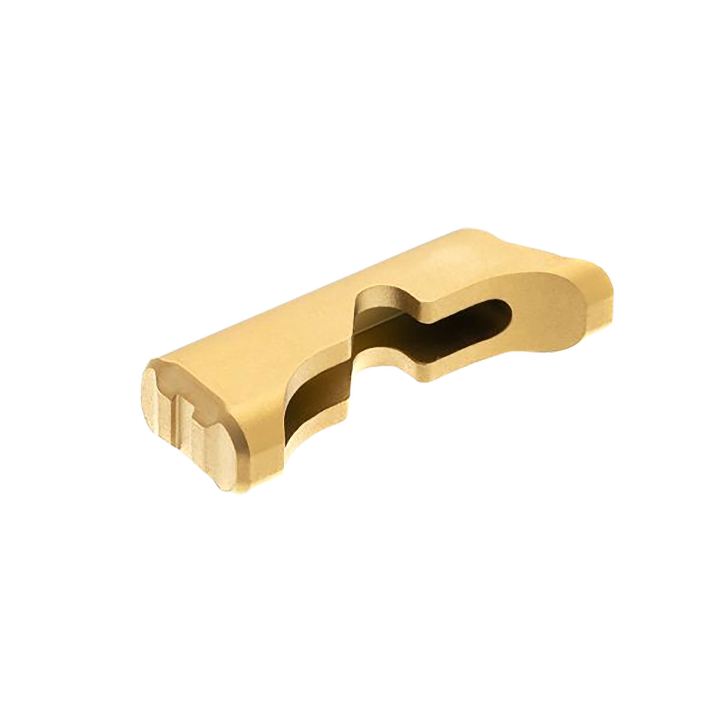 Tyrant CNC TDECHEMRGOLD  Extended Magazine Release Springfield Echelon PVD Gold Steel