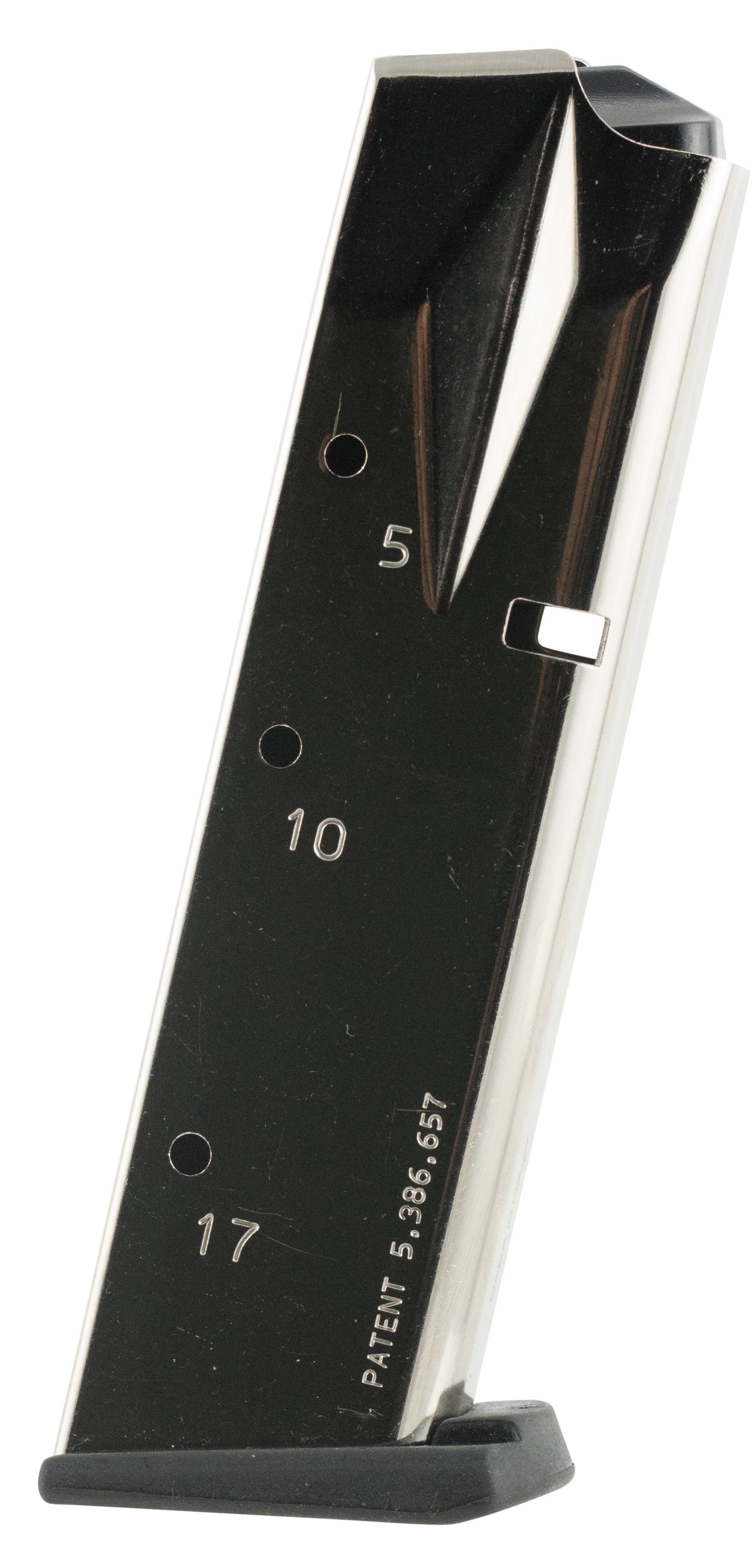 Mec-Gar MGSW5917N S&W Nickel 17rd 9mm Luger for S&W 5900 Series/910/915/659