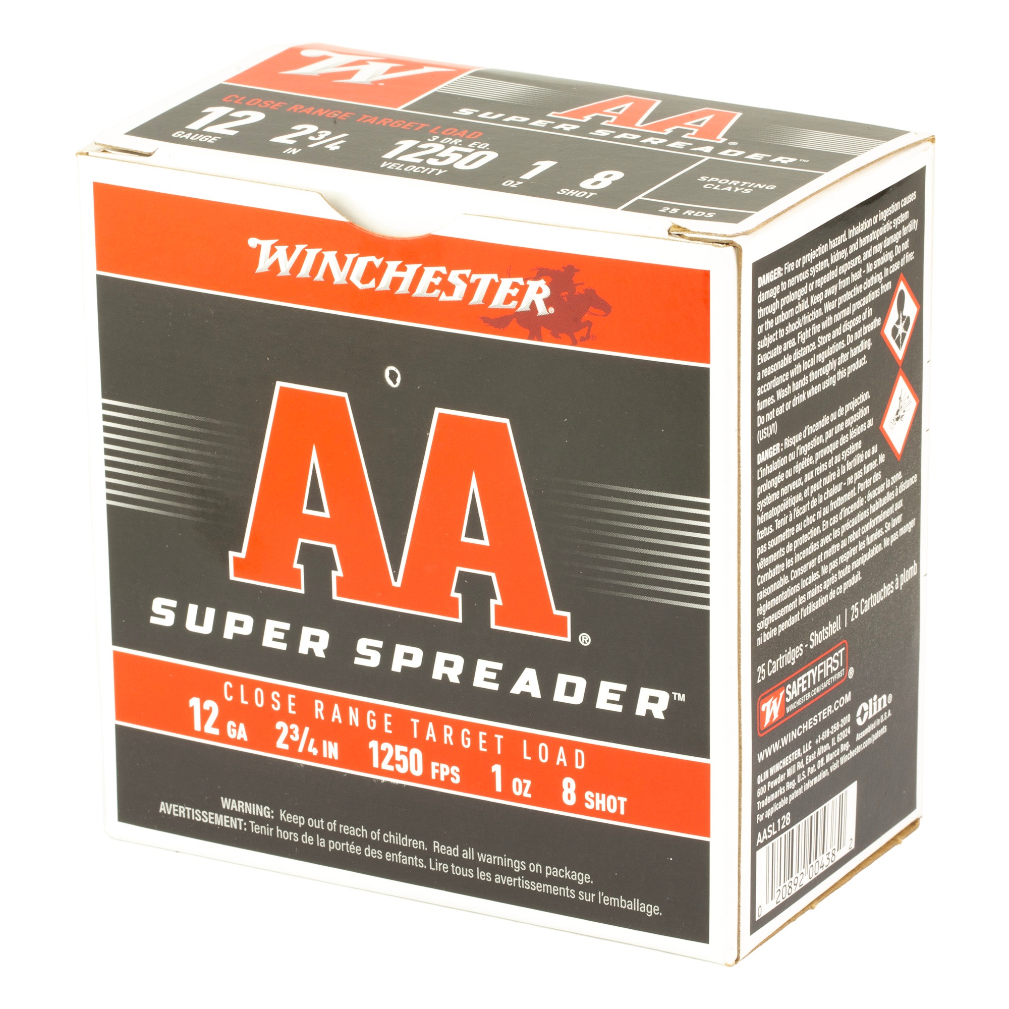 Win aa sprdr 12ga 2.75" 8 25-250-img-2