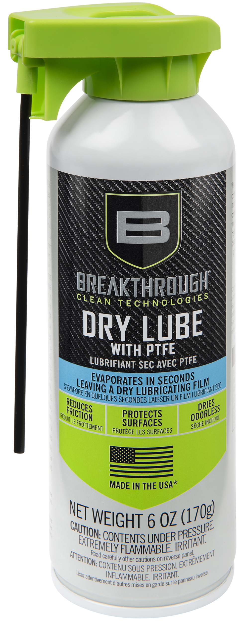 Breakthrough Clean BTADL6OZ Dry Lube Aerosol 6 oz