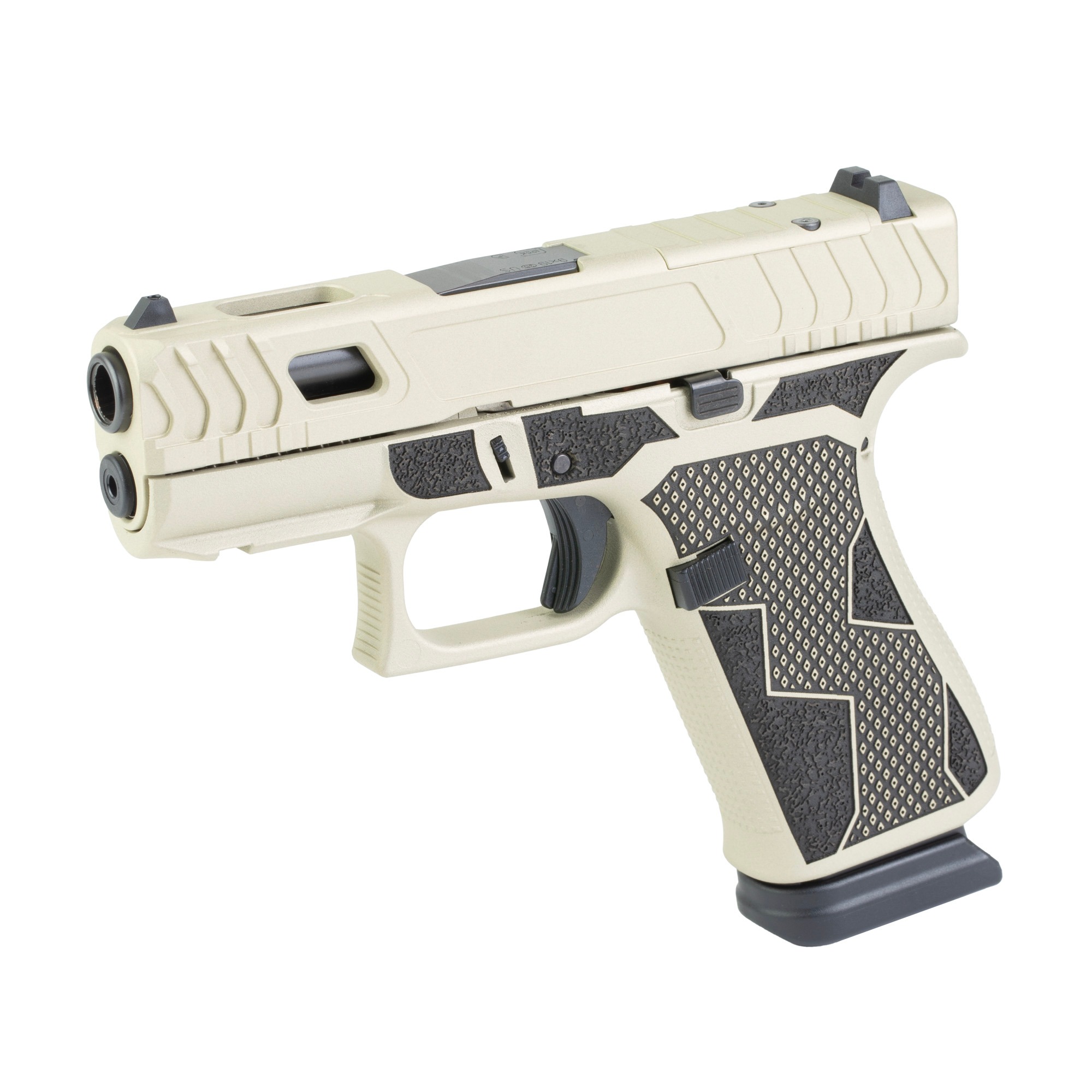 GLOCK 43X 9MM 15RD BANSHEE TAN PORT