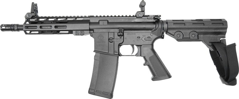 ATI MILSPORT PISTOL 300AAC 30RD 8.5" A2 PISTOL GRIP BRACE