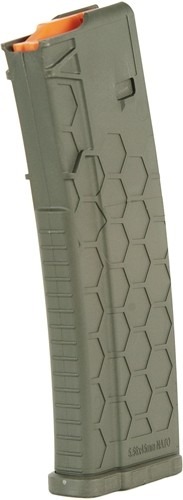 HEXMAG MAGAZINE AR-15 5.56X45 10RD OD GREEN POLYMER SERIES 2